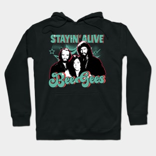 Retro bee gees Hoodie